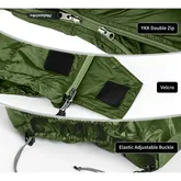 Спальний мішок з натуральним пухом Naturehike CWM295 CNK2300SD013, зелений — Photo 13