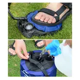 Душ кемпінговий Naturehike NH17L101-d, Блакитний — Photo 12