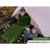 Спальний мішок з натуральним пухом Naturehike CWM295 CNK2300SD013, зелений — Photo 14