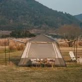 Намет шестимісний Naturehike Cape 8.4 CNK2450WS050 з швидким розкриттям, сіро-коричневий — Photo 14
