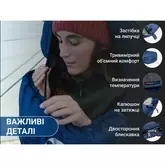 Спальник с капюшоном Naturehike MJ300 CNK2300SD014, темно-голубой — Photo 24