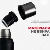 Термос Naturehike Q-9H NH19SJ010, 304 сталь, 1.0 л, Чорний — Photo 15