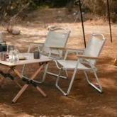 Стілець розкладний Naturehike CNK2300JU012, чорний — Photo 10