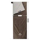 Спальник надлегкий Naturehike Summer LW180 NH21MSD09 лівий, (15°C), p-p M, коричневий — Photo 5