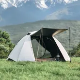 Намет тримісний Naturehike Greek Style CNK2300ZP024 світло-кавовий — Photo 22