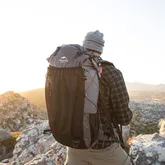 Рюкзак туристичний Naturehike Rock NH19BP095, 60+5 л, графіт в клітинку — Photo 18