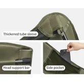 Стілець складаний ультралегкий Naturehike CNK2550JJ013 Yamami YL01, розмір L, алюміній, чорний — Photo 16