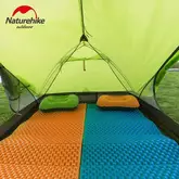Килимок туристичний складаний одномісний IXPE Naturehike NH19QD008 з алюмінієвою плівкою, 185x56x1.8 см, жовтий для походів — Photo 14