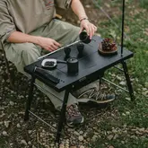 Стіл для барбекю сталевий Naturehike CNK2350CF018, чорний — Photo 21