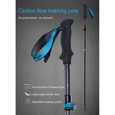 Трекінгова палиця Naturehike ST07 NH18D010-Z, 115-135 см, бордова — Photo 7