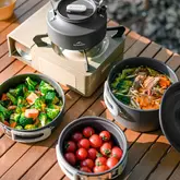 Каструля з кришкою туристична алюмінієва Naturehike Wild Trekking CNK2450CF010, 1 л — Photo 8