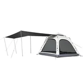 Намет тримісний автоматичний із тентом Naturehike Ango CNK2550WS010, S, сірий — Photo 12