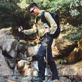Трекінгова палиця Naturehike CNK2450DS012, 115-135 см, синя — Photo 14