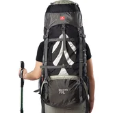 Рюкзак туристичний Naturehike NH70B070-B, 70 л + 5 л, чорно-сірий — Photo 32