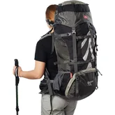 Рюкзак туристичний Naturehike NH70B070-B, 70 л + 5 л, чорно-сірий — Photo 31