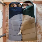 Спальник з капюшоном Naturehike Sunny Day PL02 U250 CNK2550WS028, (8,5°C), лівий, блакитно-синій — Photo 16