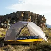 Намет Naturehike Mongar NH17T007-m, 20D, надлегка двомісна з футпринтом, сірий — Photo 7