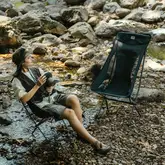 Стілець складаний ультралегкий Naturehike Stellaluna L04 CNK2450JJ015, розмір L, алюміній, сірий — Photo 17