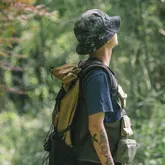 Панама туристична Naturehike NH21FS538, темно-синя — Photo 6