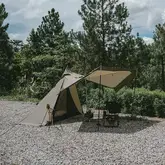 Намет із гострою верхівкою Naturehike CNK2300ZP025, коричневий — Photo 12
