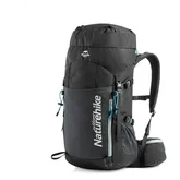 Рюкзак туристичний Naturehike NH18Y045-Q, 45 л, Чорний — Photo 2