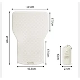 Матрац автомобільний кемпінговий двомісний Naturehike CNK2450WS010, 197х134х6,5 см світлий із вбудованою помпою для надування — Photo 13