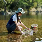 Складаний контейнер для води з ПВХ Naturehike NH20SJ040, 20л, прозорий — Photo 15