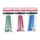 Колы с крючком алюминиевые Naturehike NH15A008-I, 16 см (8 шт) — Photo 7