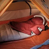 Спальник з натуральним пухом Naturehike Snowbird NH20YD001, p-р L, коричневий 720 г — Photo 34