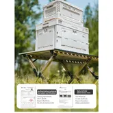 Складаний стіл Naturehike Star Jane T01 CNK2550JJ018, 89х60 см, вуглецева сталь, бежевий — Photo 19
