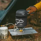 Набір посуду (2 каструлі, 2 кришки) Naturehike NH18T018-G, алюміній — Photo 18
