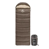 Спальник з капюшоном Naturehike U150 NH20MSD07, (11°C), правий, коричневий — Photo 5