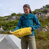 Матрас туристический надувной одноместный Naturehike CNK2550WS033, 183x53x3.5 см, желтый, овальный — Photo 9