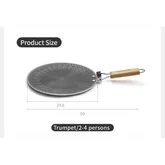 Сковорода з нержавіючої сталі зі складаною ручкою Naturehike CNK2550CF011, 29,5 х 29,5 см — Photo 9