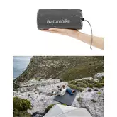 Матрац туристичний надувний одномісний Naturehike CNH22DZ018, надлегкий, 183x64x7 см, чорний, для туризму із мішком для надування — Photo 11
