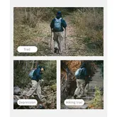 Трекинговая палка Naturehike CNK2550DS012, 61-125 см, синяя — Photo 11