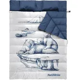 Спальный мешок двухместный Naturehike NH21MSD06, темно-синий — Photo 4