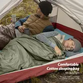 Спальний мішок Naturehike LW180 Mini NH21MSD04, лівий, XL, темно-зелений — Photo 15