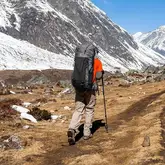 Рюкзак туристичний Naturehike Rock NH20BB113, 40L + 5L, чорний — Photo 8
