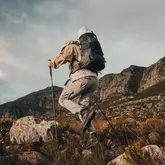 Трекинговая палка алюминиевая Naturehike Qingxue Pro NH17D017-D, 61–135 см, серебристо-серая — Photo 11