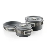 Набір посуду (2 каструлі, сковорідка) Naturehike CNK2450CF010, алюміній — Photo 8