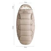 Спальний мішок овальний Naturehike PS300 CNK2350WS026, бежевий — Photo 9