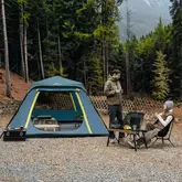 Намет чотиримісний швидкорозкладний Naturehike Cape Lite CNK2650WS022, блакитний — Photo 14