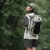 Рюкзак туристичний Naturehike NH20BB206, 20 л, графіт в клітинку — Photo 9