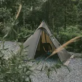 Намет із гострою верхівкою Naturehike CNK2300ZP025, коричневий — Photo 17