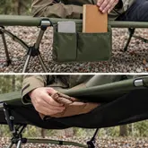 Кровать складная туристическая ультралегкая Naturehike XJC04 Q-9E NH19JJ006, одноместная, 190 х 70 х 38 см, темно-зеленый — Photo 8