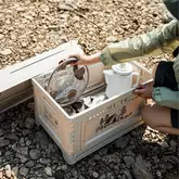 Складаний контейнер для води з ПВХ Naturehike NH20SJ040, 20л, прозорий — Photo 18