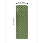 Матрац туристичний надувний одномісний Naturehike CNK2450WS014, надлегкий, 186х58х8 см, зелений із мішком для надування — Photo 14