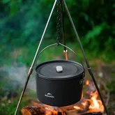 Каструля-казанок з кришкою туристична алюмінієва Naturehike Wild Trekking CNK2450CF010, 3 л — Photo 5
