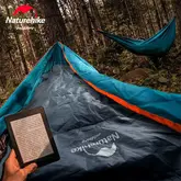 Спальний мішок Naturehike Y150L NH21MSD08, правий, сіро-блакитний — Photo 7